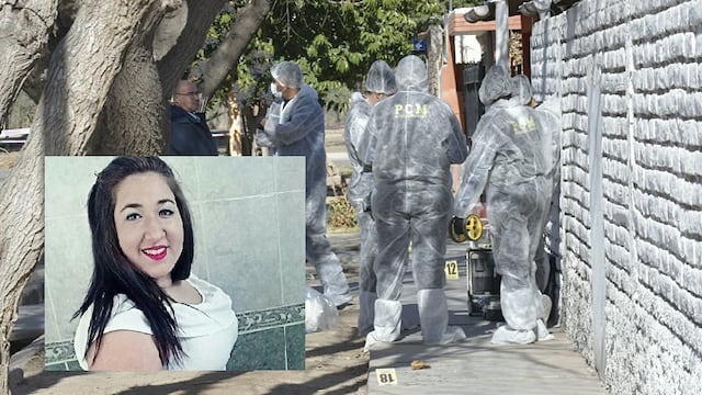 Femicidio de Karen Ríos (20) en Rivadavia. Orlando Pelichotti / Los Andes