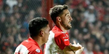 Nicolás Mazzola y Santiago Rodríguez, la dupla que reapareció en escena en Instituto (Prensa Instituto).