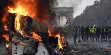Cientos de miles de manifestantes protestan en Francia.
