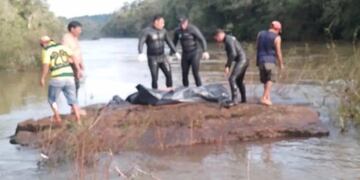 Eldorado: encuentran el cuerpo de un adolescente que desapareció en el arroyo Piray Miní.