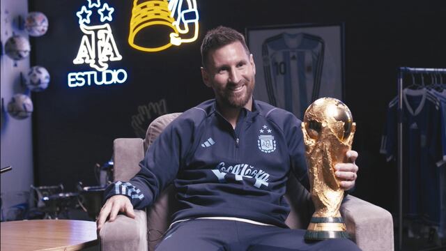 Lionel Messi en Elijo creer.