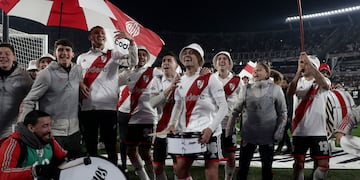 River se consagró campeón del futbol argentino. Foto: AFP.