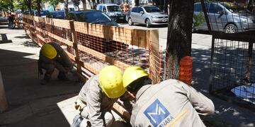 Comenzó la etapa final del desagüe de calle Tucumán