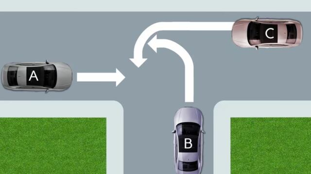 En esta situación se generaría un problema si no hay señalización.