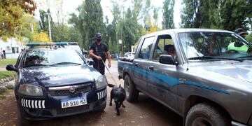 Fuerzas de los ministerios de Seguridad y de Salud trabajaron este fin de semana largo en el Manzano Histórico. Se realizaron controles viales y testeos rápidos a los visitantes. Gentileza Gobierno de Mendoza