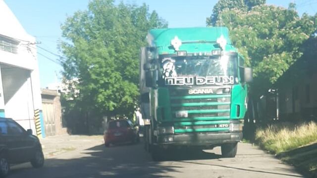 Camionero manejaba drogado