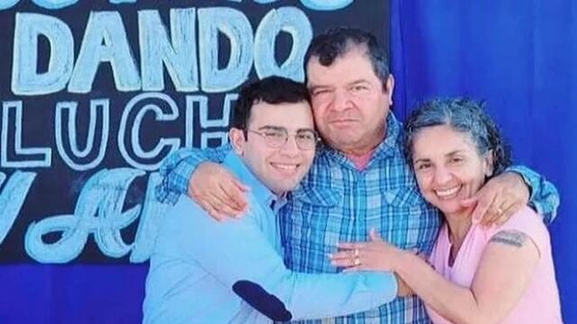 César Sena, Emerenciano Sena y Marcela Acuña, tres de los siete imputados por la desaparición de Cecilia Strzyzowski.