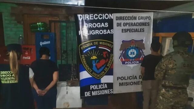 Desbarataron kioscos narcos en los barrios Malvinas y Villa Bloset de Posadas
