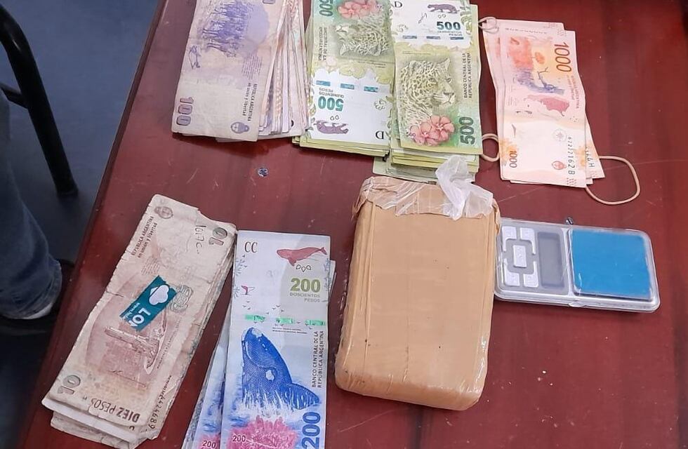 Desmantelaron un kiosco de venta de droga, incautaron  marihuana y detuvieron a un narco
