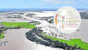 Informe hidrológico del río Paraná y Uruguay