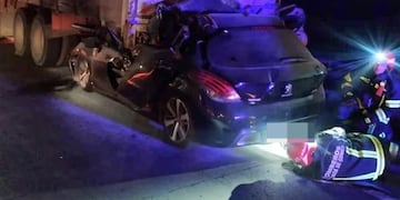 Dos personas murieron en el siniestro vial.