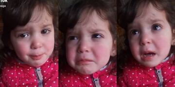 La reacción de una nena amante de la sopa