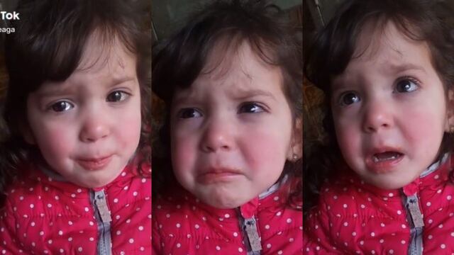La reacción de una nena amante de la sopa