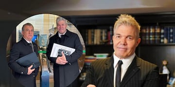 Sergio Urribarri y Fernando Burlando.