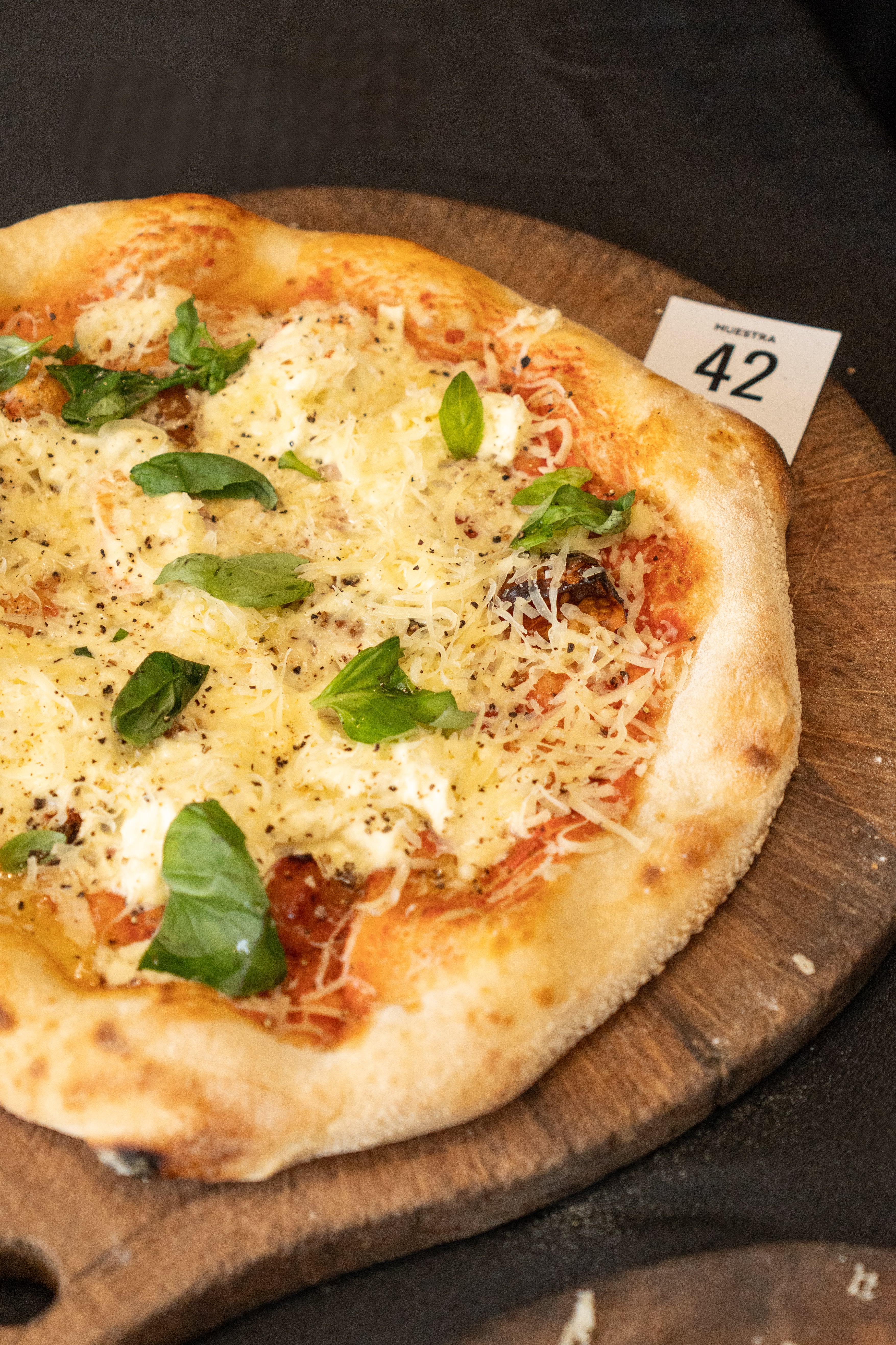 La pizza a la piedra de Pan Plano.
