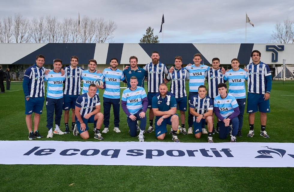 Talleres y Los Pumas, unidos en el predio: los jugadores de la T que que posaron como rugbiers