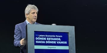 Luis Toto Caputo en Latam Economic Fórum (Miguel Boggiano)