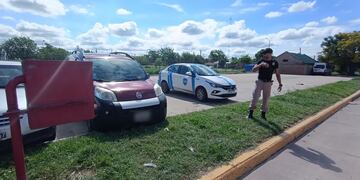 Recuperaron un utilitario robado