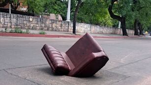 El sillón en La Cañada de la ciudad de Córdoba.