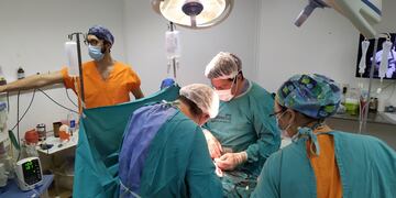 Donación múltiple de órganos en el Hospital Centenario