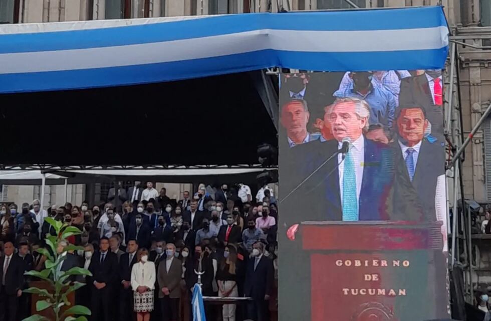 Alberto Fernández: “Venimos a ayudar a que Tucumán esté un poco mejor en Seguridad”