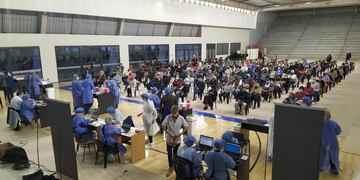 Vacunación coronavirus Carlos Paz.