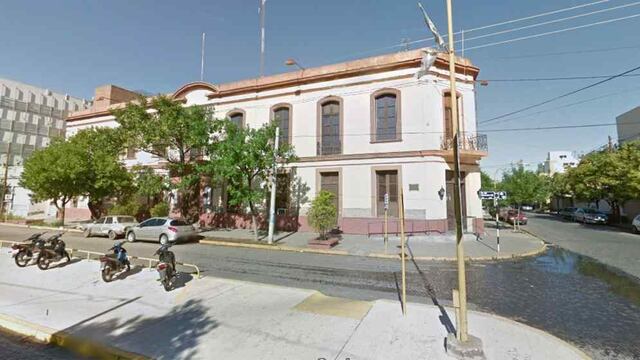 SAN FRANCISCO. La sede de la Departamental San Justo (Captura Google Street View).