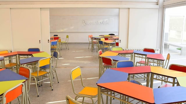 La actividad en las aulas se interrumpe por primera vez en más de dos meses.