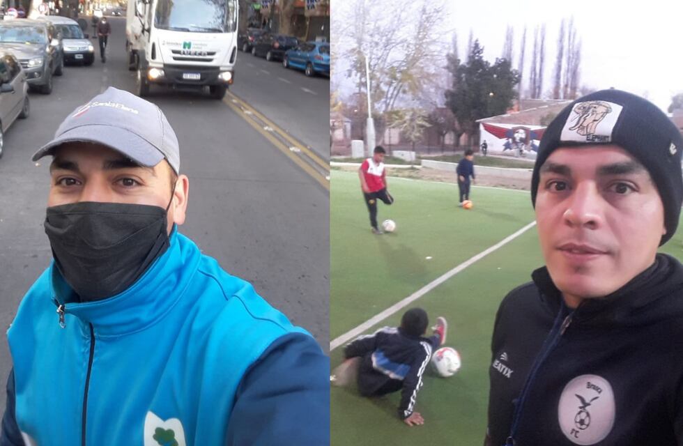 Es recolector de residuos y abrió una escuelita de fútbol para alejar a chicos de la calle