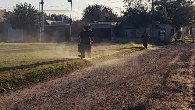 Desmalezado, importante en el verano de Rafaela