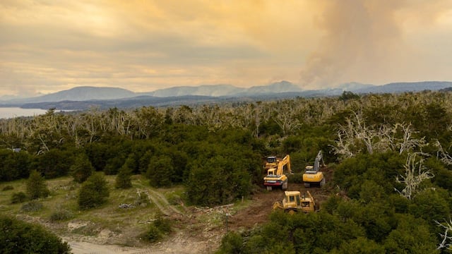 Tierra del Fuego: realizaron cortafuegos preventivos en la zona de La Rinconada