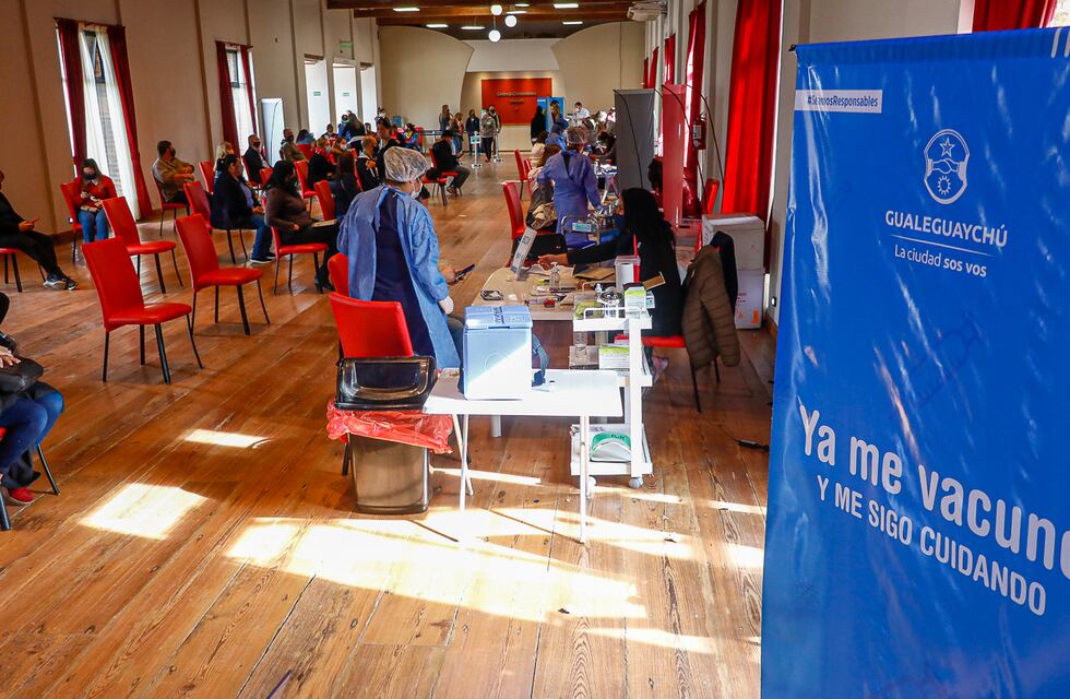 COVID-19: avanza la campaña de vacunación en Gualeguaychú