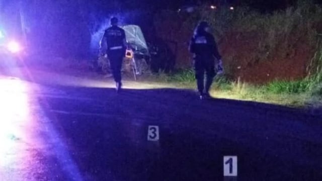 Guaraní: accidente vial deja un saldo de dos personas heridas.