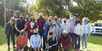 La UCR tresarroyense cerró su campaña en Claromecó
