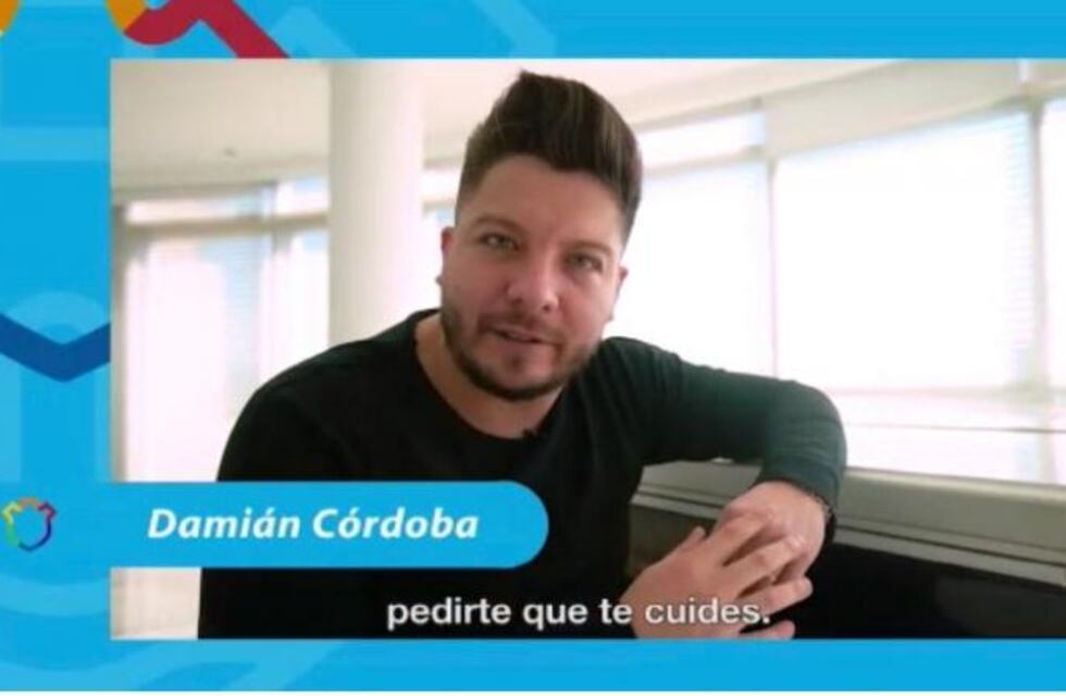 Damián Córdoba, del mensaje para concientizar por el COVID-19 a cantar contra las restricciones