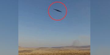 Tomaron unas impresionantes fotos de OVNIS en Chubut.