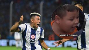 Francisco, el hincha de Talleres, que trascendió las redes.