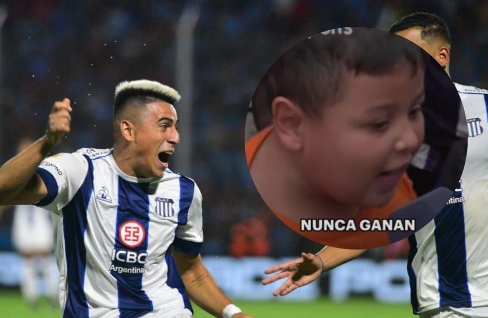 “Nunca ganan, aguante Talleres”: el remix fiestero con el pequeño hincha que es furor en redes