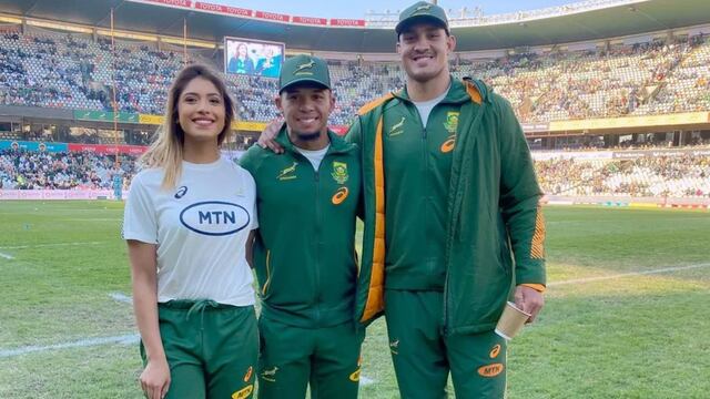Escándalo en los Springboks: encontraron a un jugador con la nutricionista del plantel.