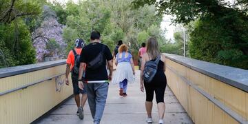La Ciudad ha organizado salidas organizadas para recorrer caminando un circuito que recorre los lugares emblemáticos de la Capital. Gentileza MCM