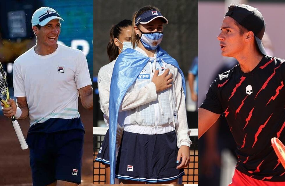 Nadia Podoroska, Federico Coria y Facundo Bagnis irán a los Juegos Olímpicos