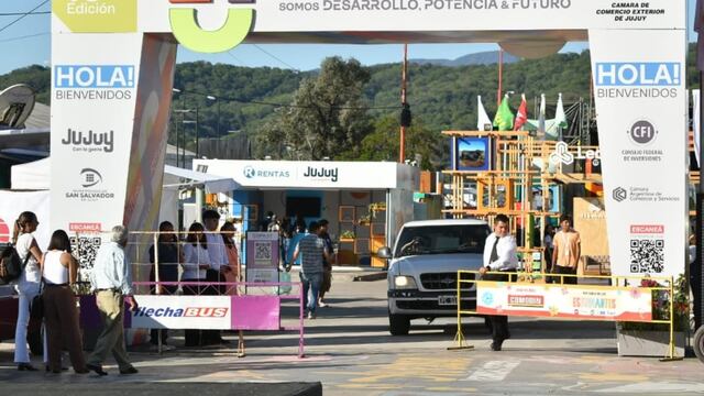 Hasta el domingo 20 de octubre estará abierta al público la Expojuy que organiza la Cámara de Comercio Exterior de Jujuy.