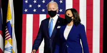 Joe Biden y Kamala Harris. (AP/Archivo).