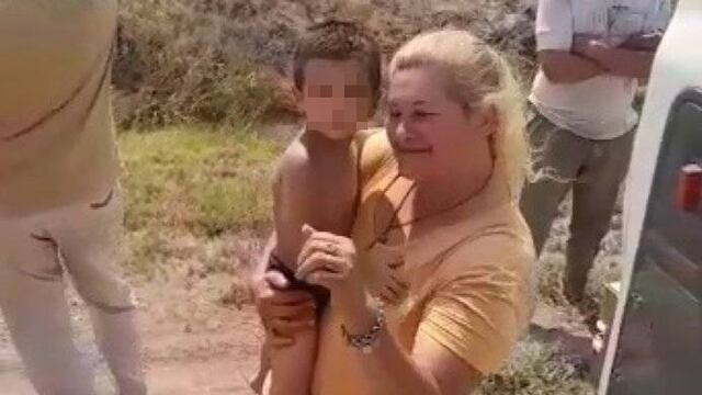 Brian, el niño perdido, que salvó un camionero