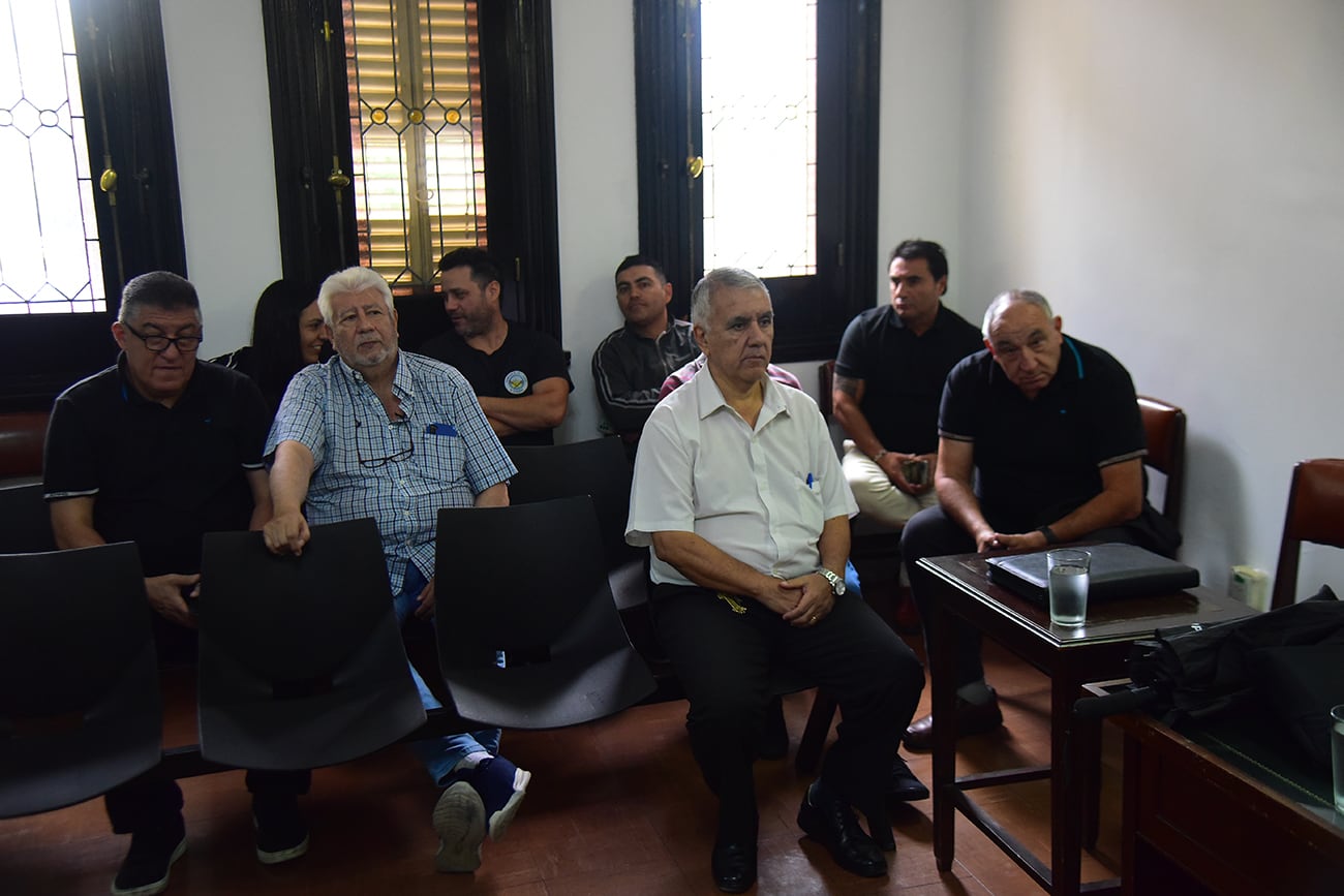 Alegatos en el juicio a la cúpula de Luz y Fuerza Córdoba por presuntas estafas y lavado. (Pedro Castillo / La Voz)