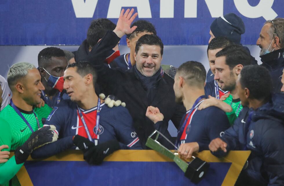 Mauricio Pochettino obtuvo su primer título como entrenador en PSG