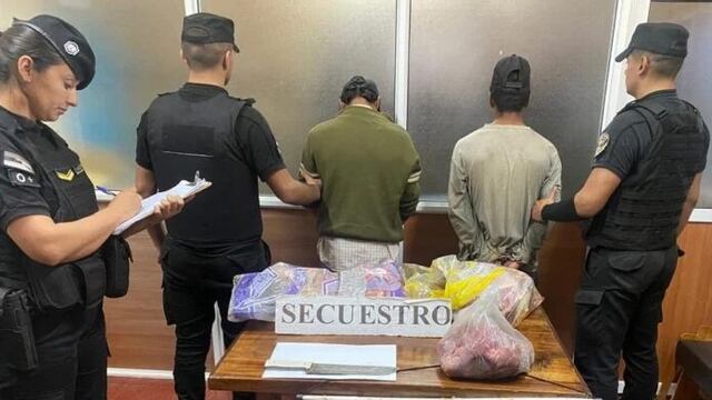Robo de ganado en 25 De Mayo: hay dos detenidos y carne vacuna secuestrada.