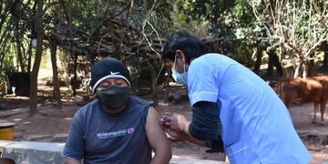 Un operativo de vacunación contra el coronavirus comenzó este martes en el sur de la provincia, para inmunizar a más de nueve mil personas del ámbito rural.