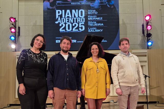 El ciclo de música litoraleña Piano Adentro se presentó en Radio Nacional.
