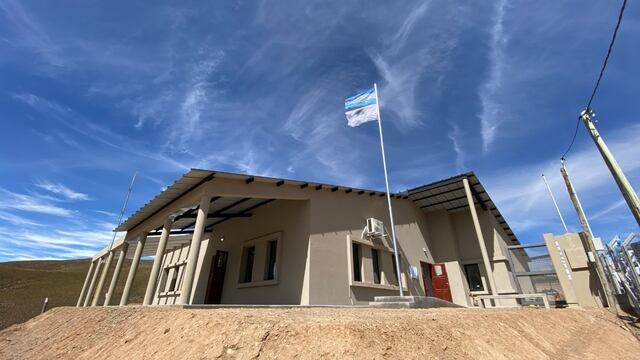 El nuevo edificio construido para la Escuela Rural 2 de Aparzo, en el departamento Humahuaca, provincia de Jujuy.